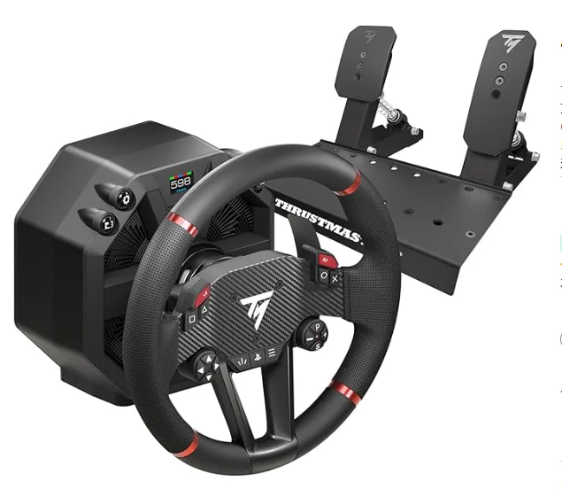 MOZA R5 ハンコン3ペダル/Thrustmaster TH8S 上手い シフター
